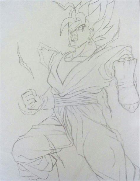 como dibujar a vegito|More.